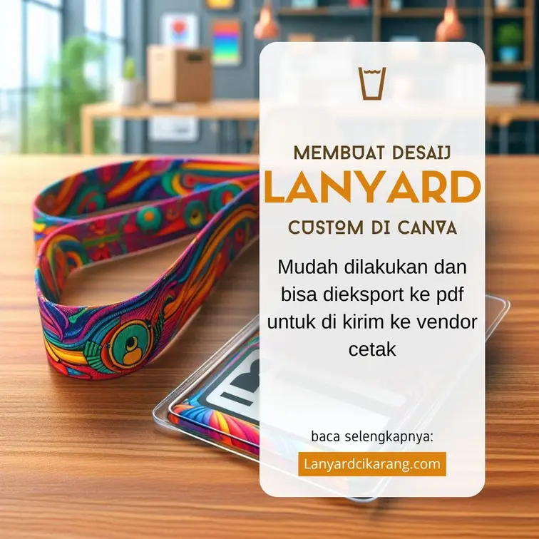 Cara Membuat Desain Lanyard Id Card di Canva